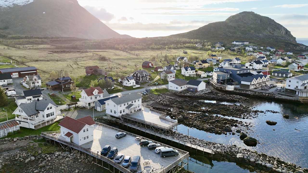 Mefjord Brygge à Senja en Norvège
