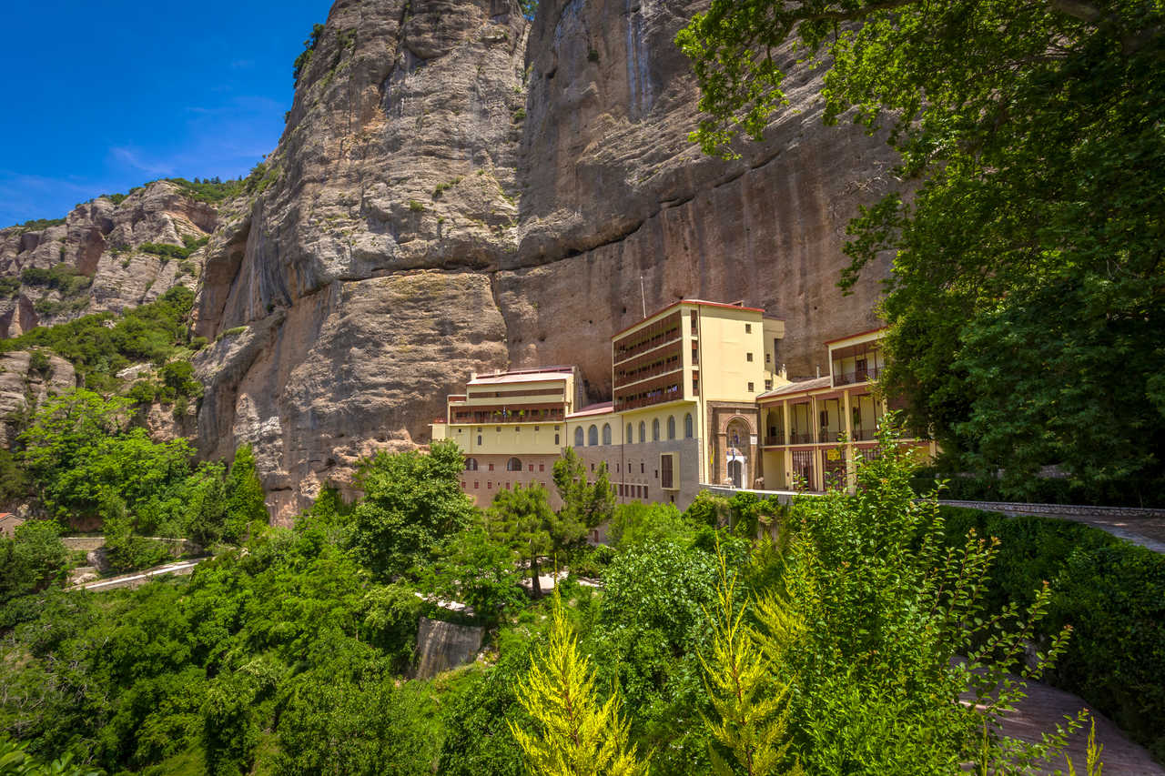 Monastère de la Grande Caverne près de Kalavrita, Grèce