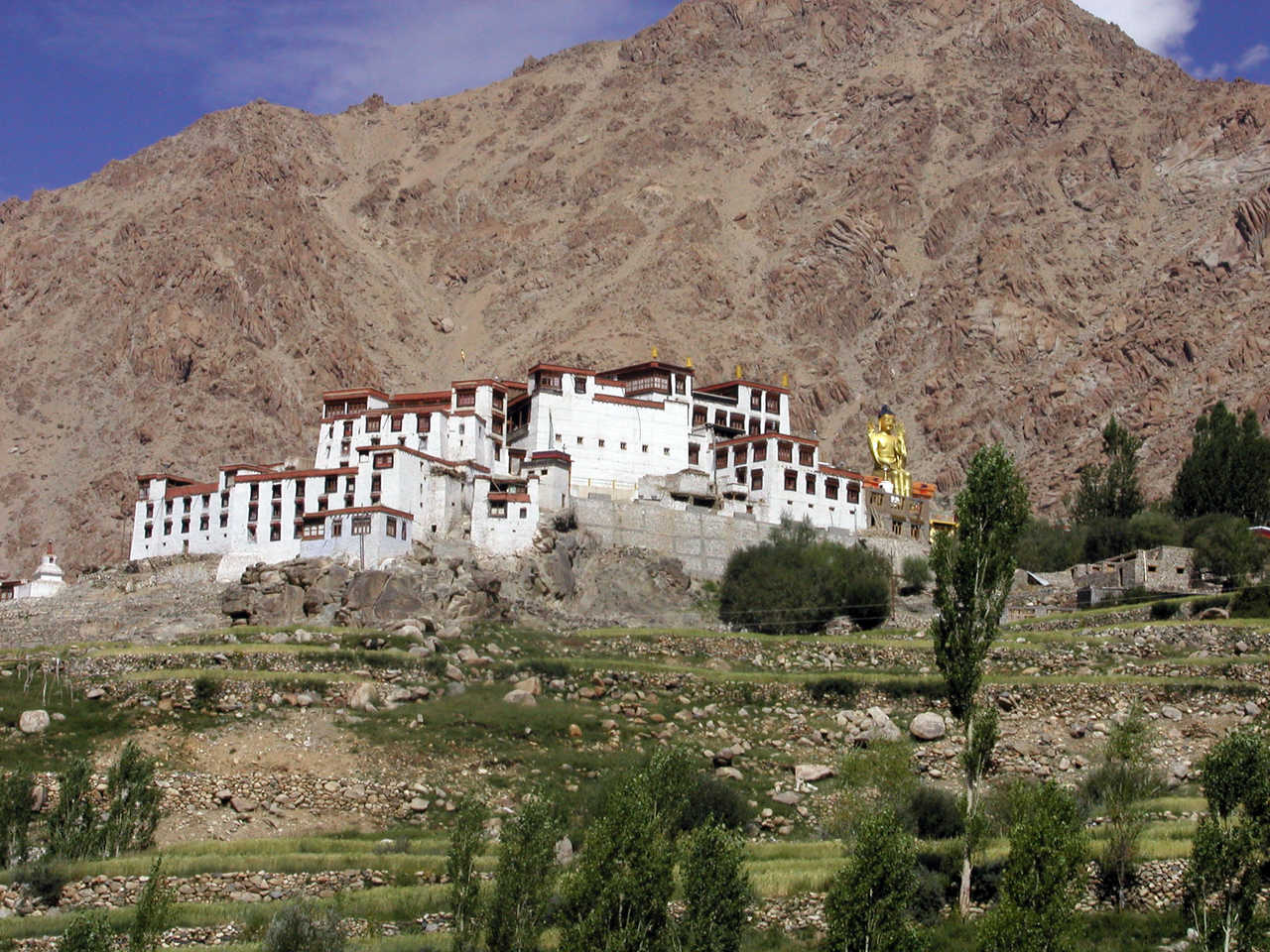 Monastère de Likir Gompa au Ladakh en Inde Himalayenne