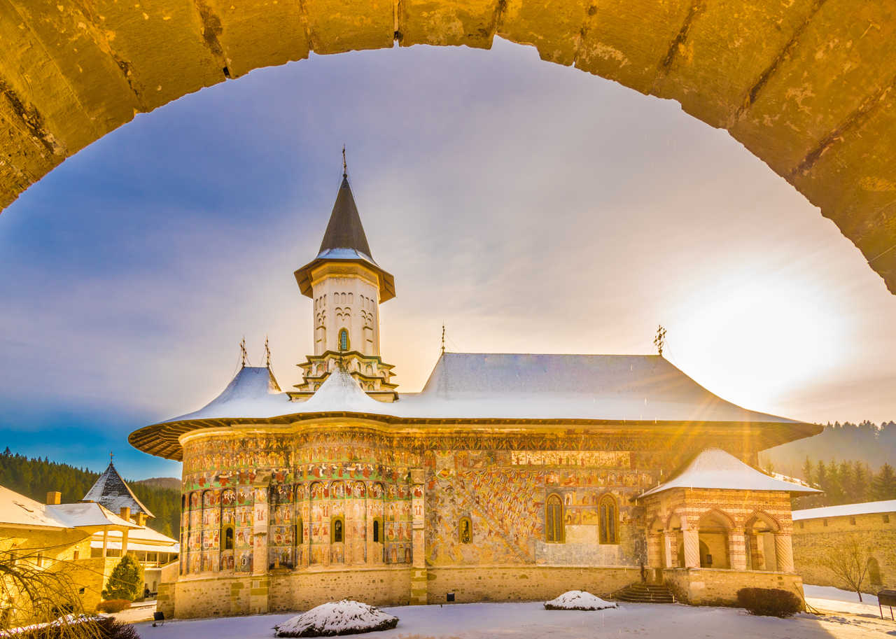 Monastère de Sucevita en Roumanie