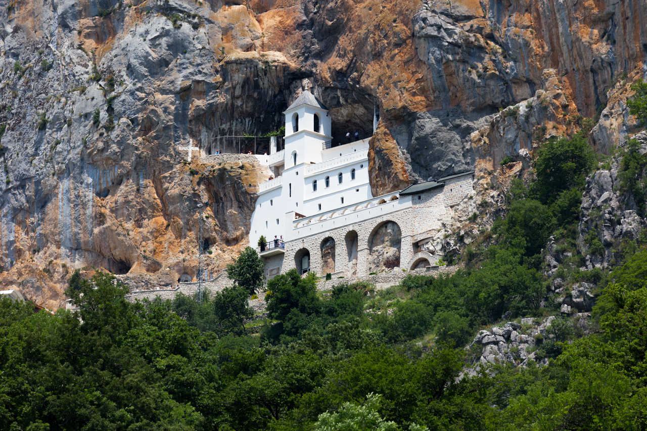 Monastère d'Ostrog au Monténégro