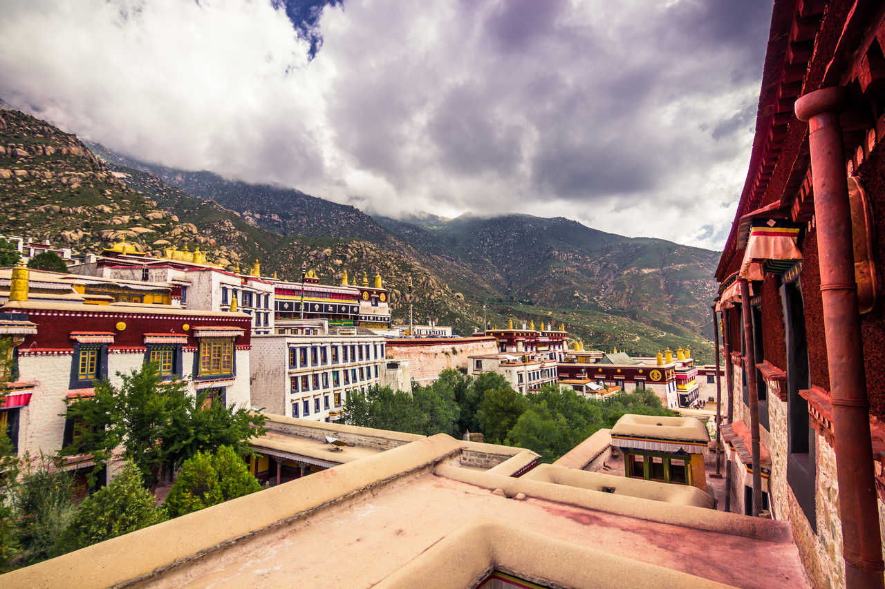 Monastère Drépung au Tibet
