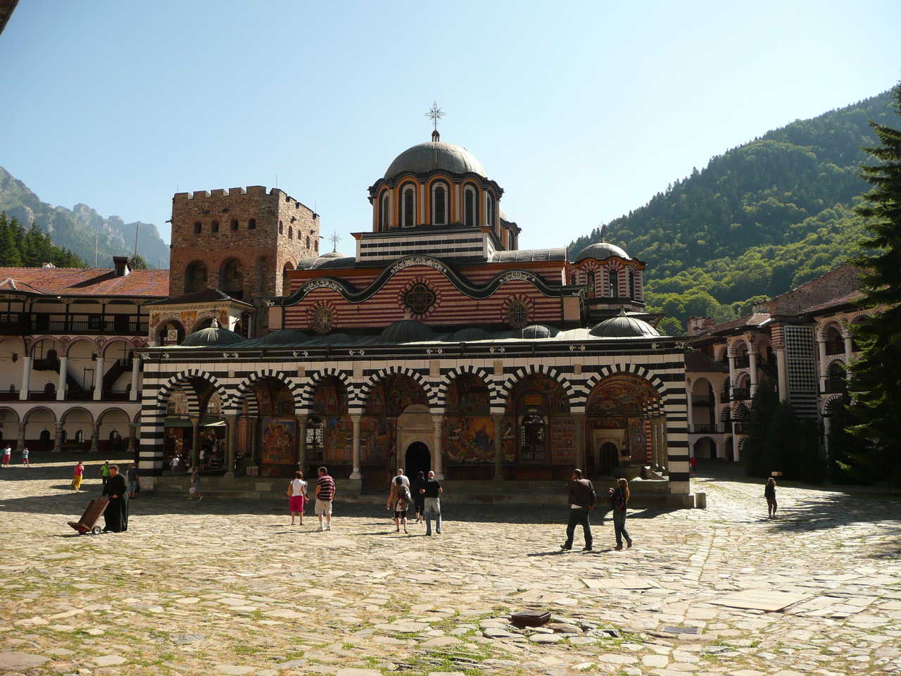 Monastère du Rila dans le massif du Rila