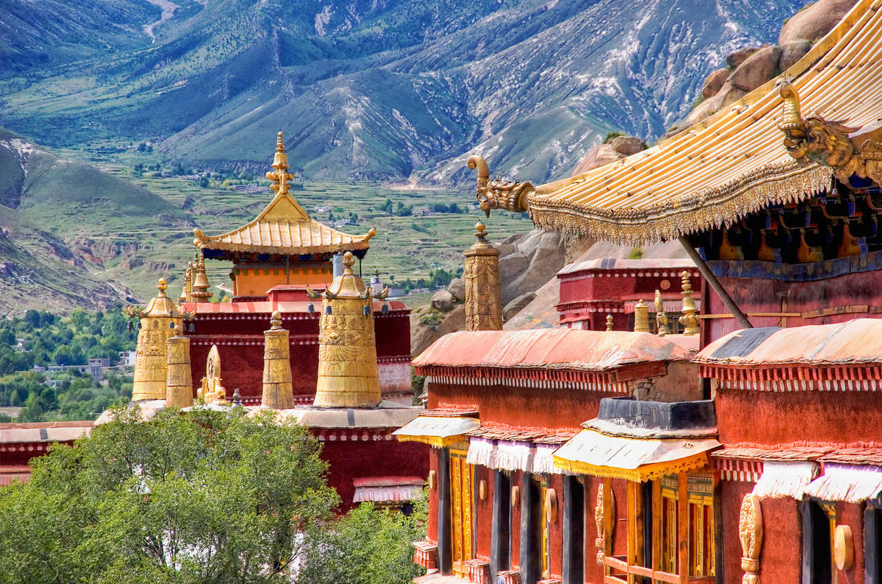 Monastère Sera au Tibet