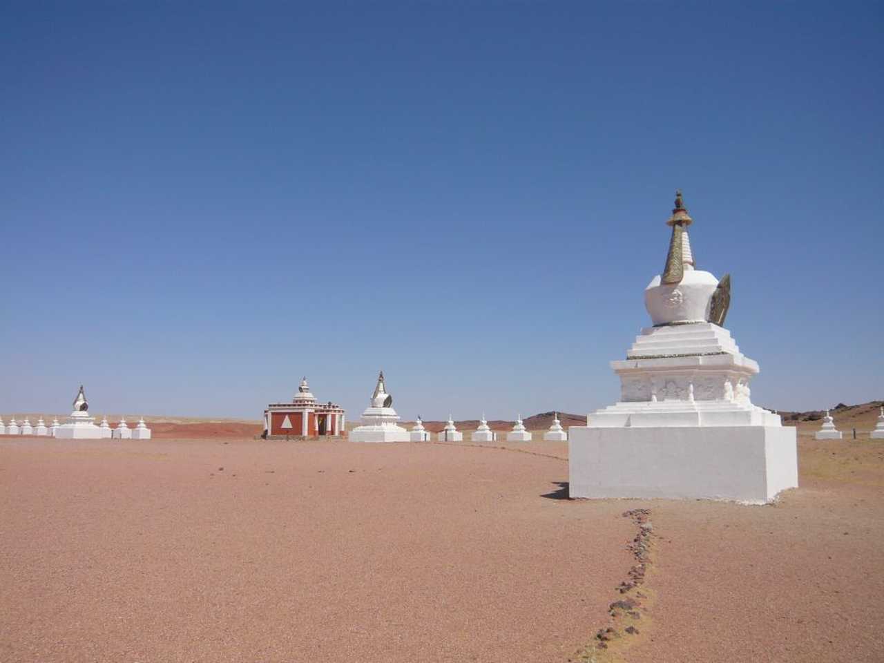 Monastère Shambala dans le Gobi