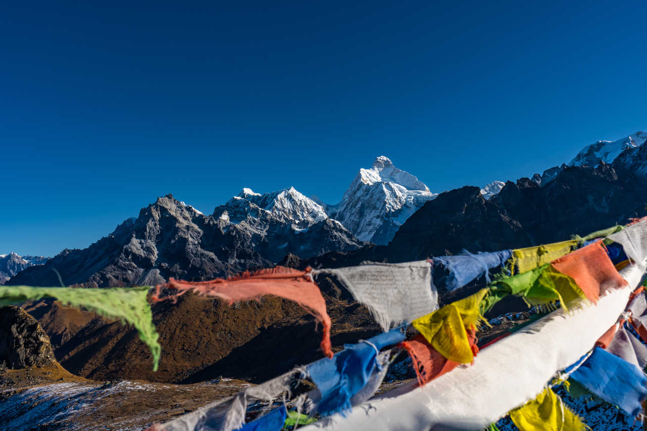 Mont Jannu au Népal