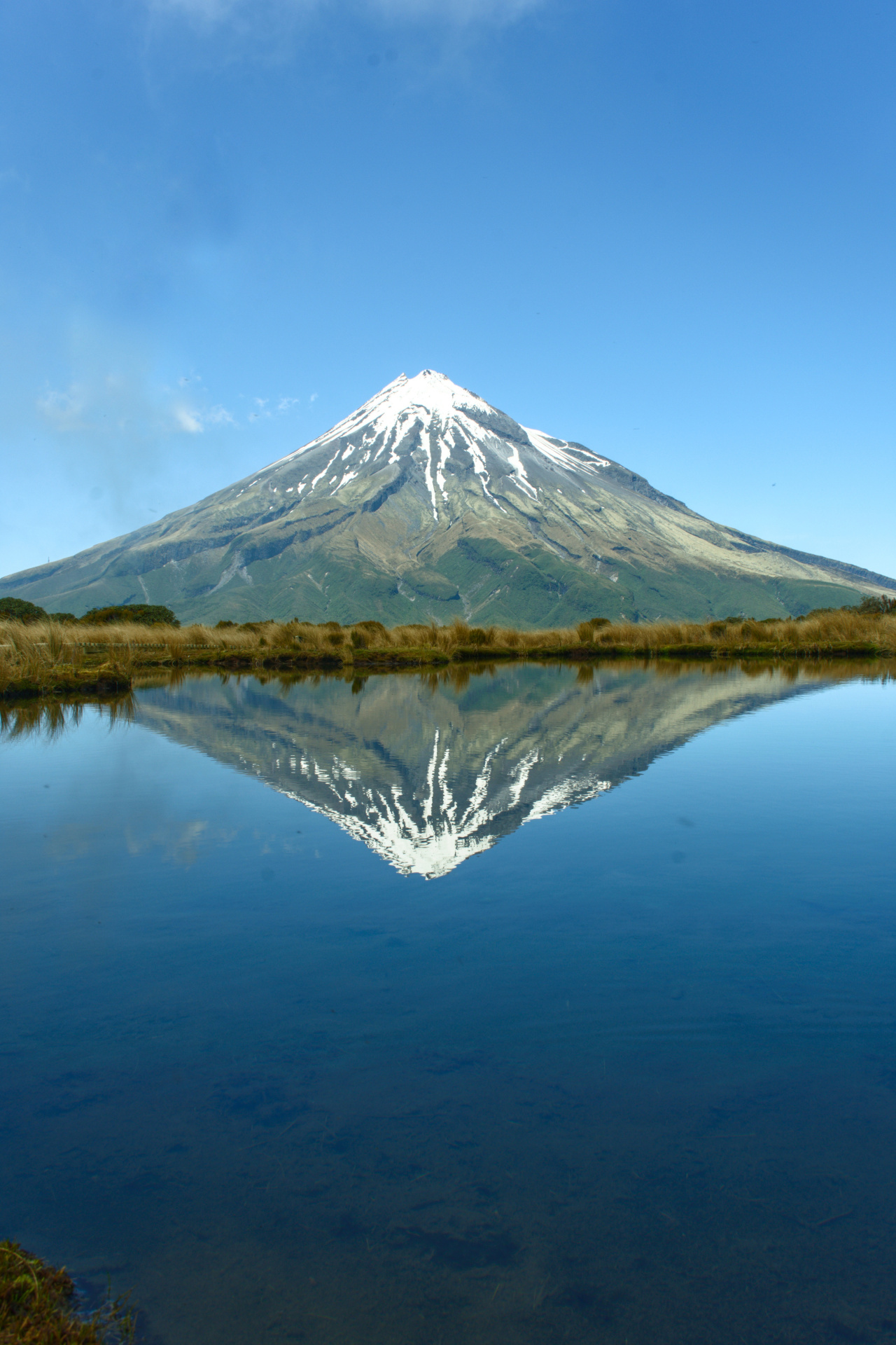 Mont taranaki Nouvelle Zélande