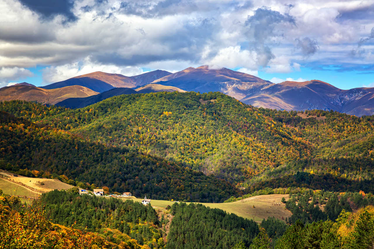 Montagnes Dilijan en Arménie