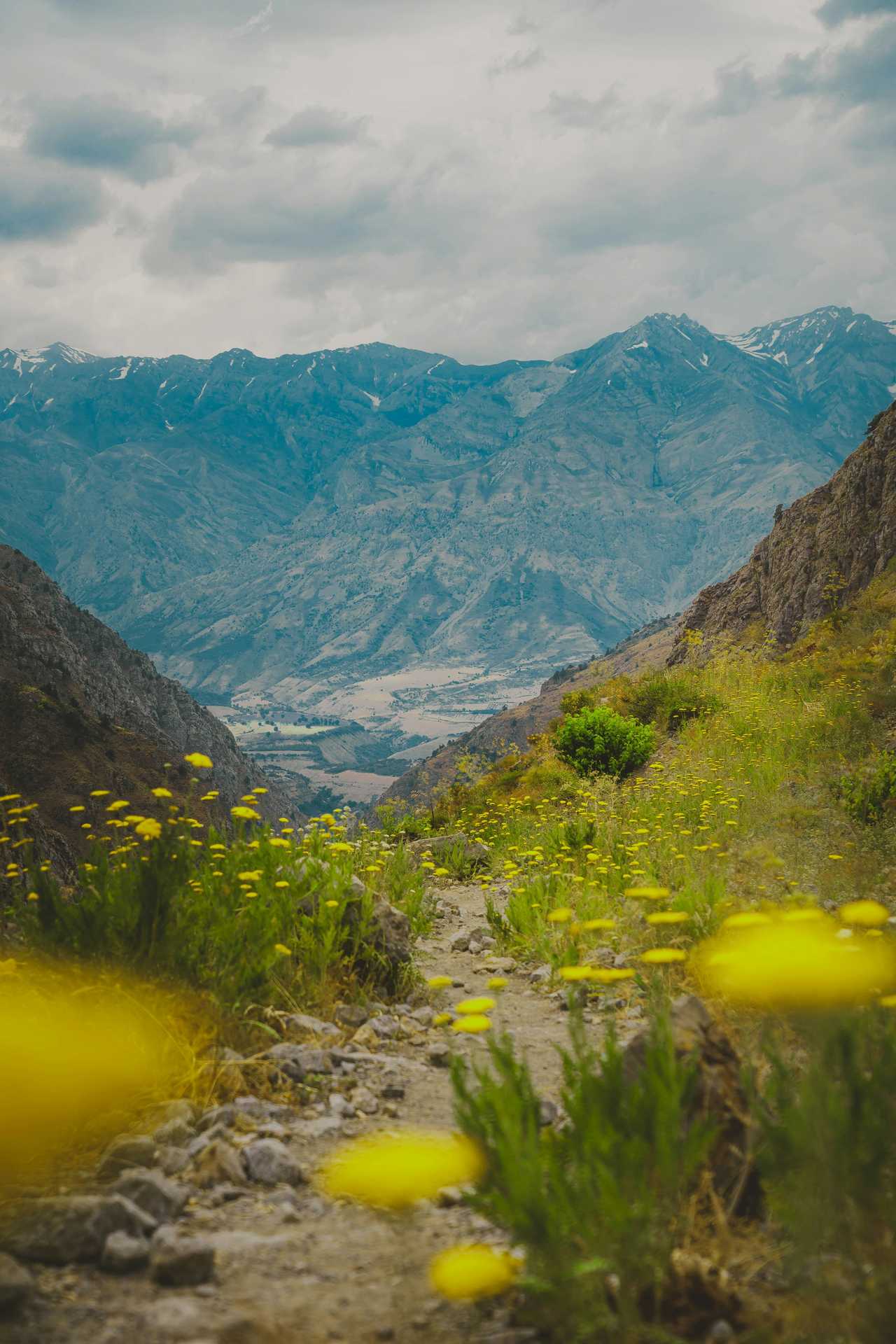 Montagnes en Ouzbékistan