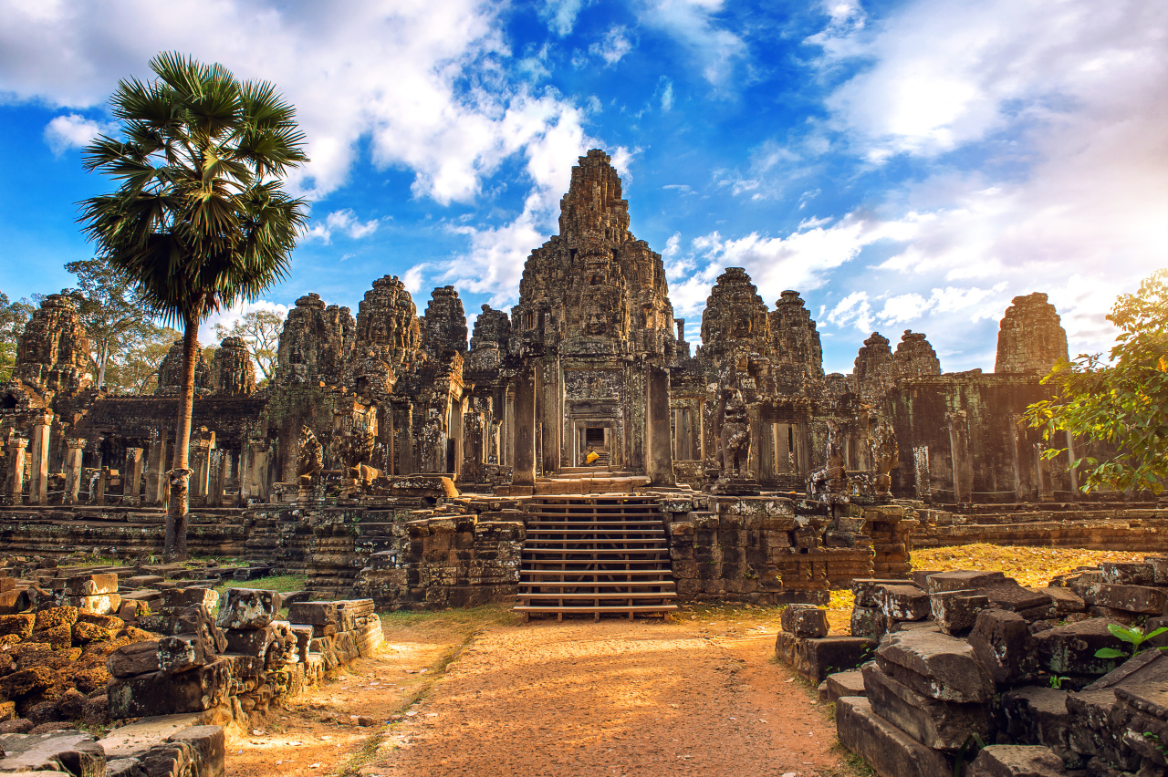 Monument du complexe des temples d'Angkor au Cambodge