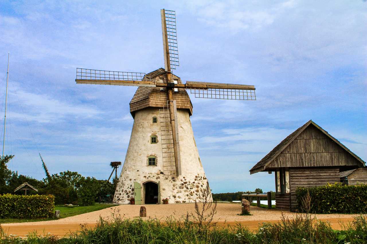Moulin, Lettonie