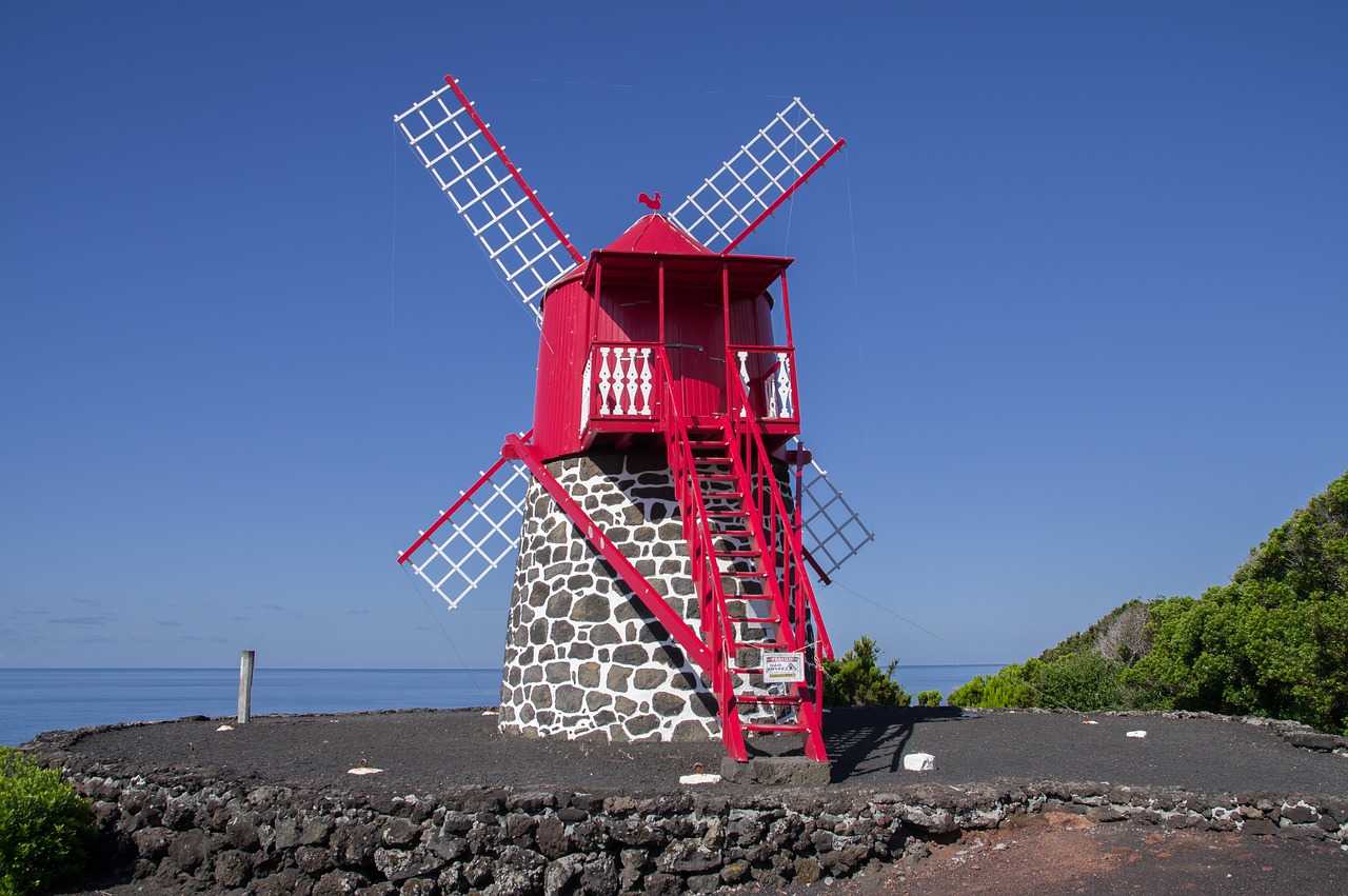 Moulin typique des Açores