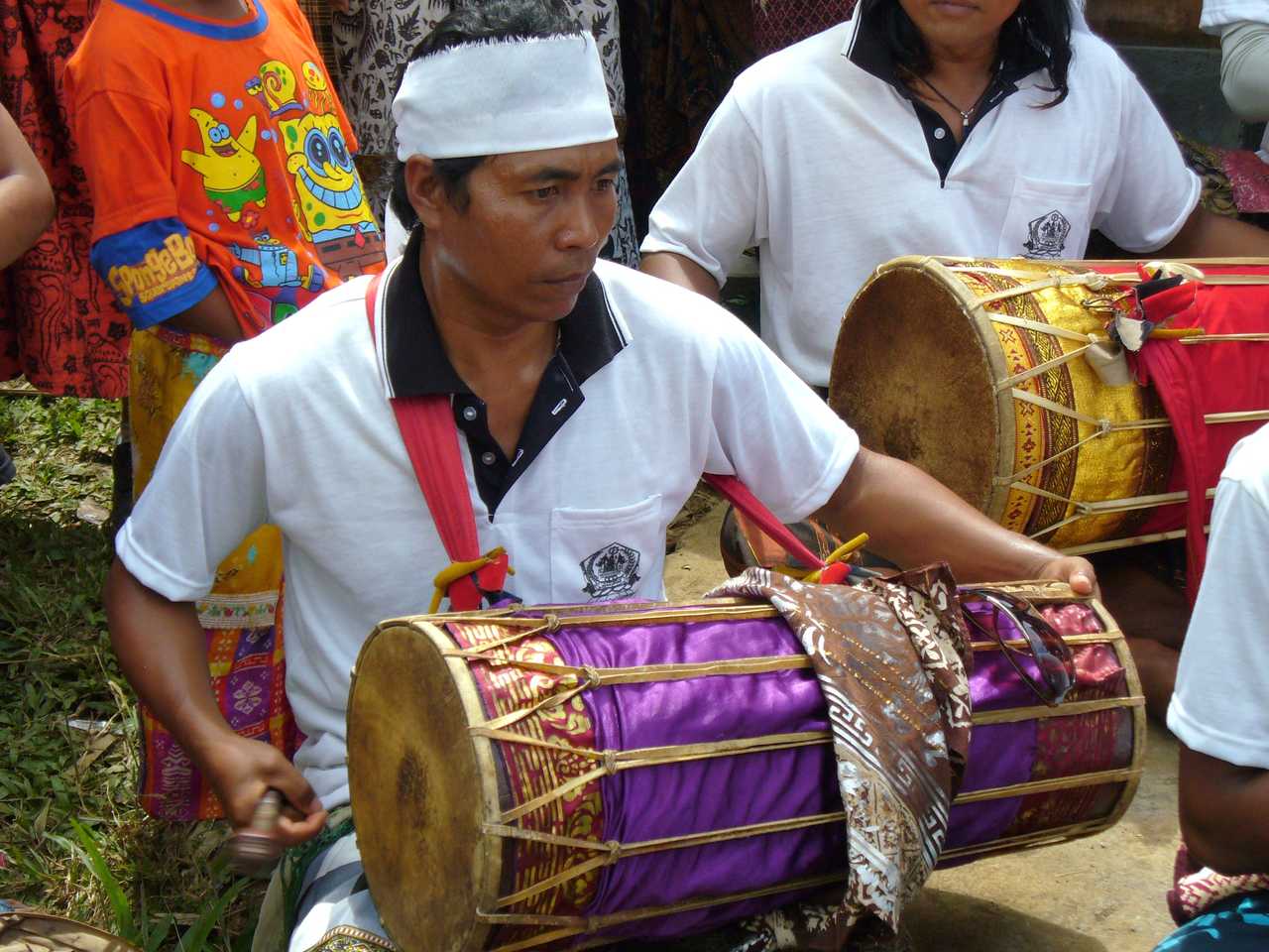 Musiciens de gamelan balinais