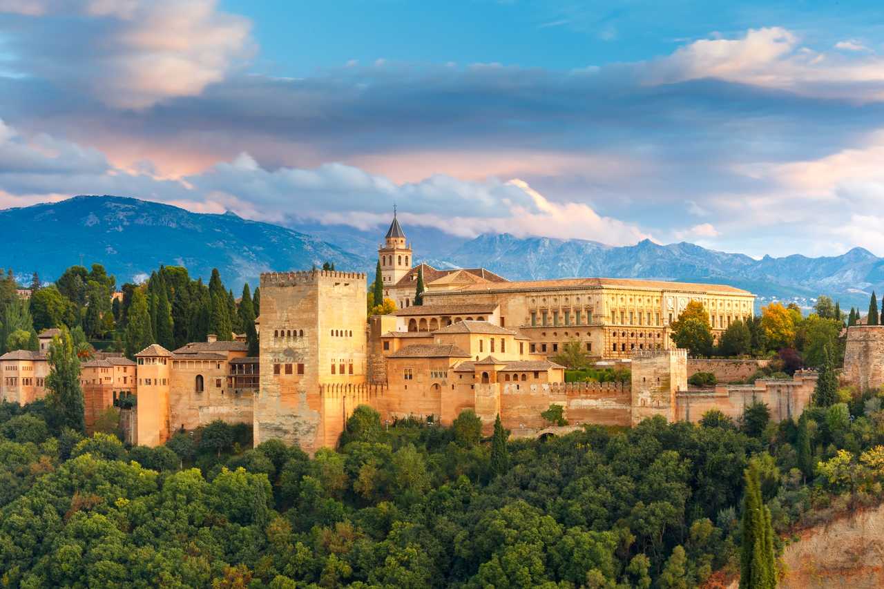 Palais de l'Alhambra, Grenade en Espagne