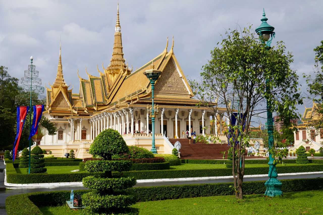 Palais Royal Phnom Penh au Cambodge