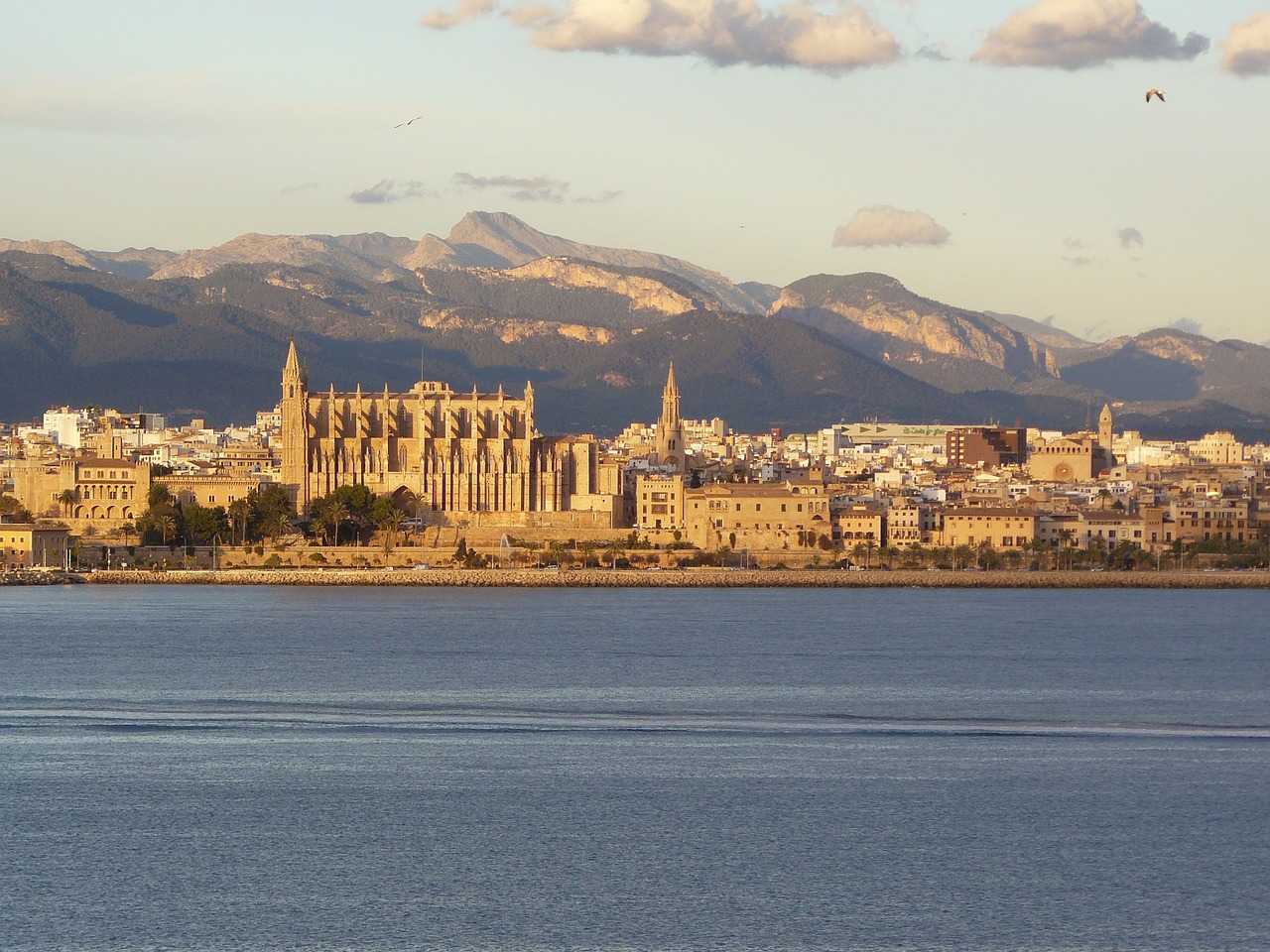 Palma de Majorque depuis la mer