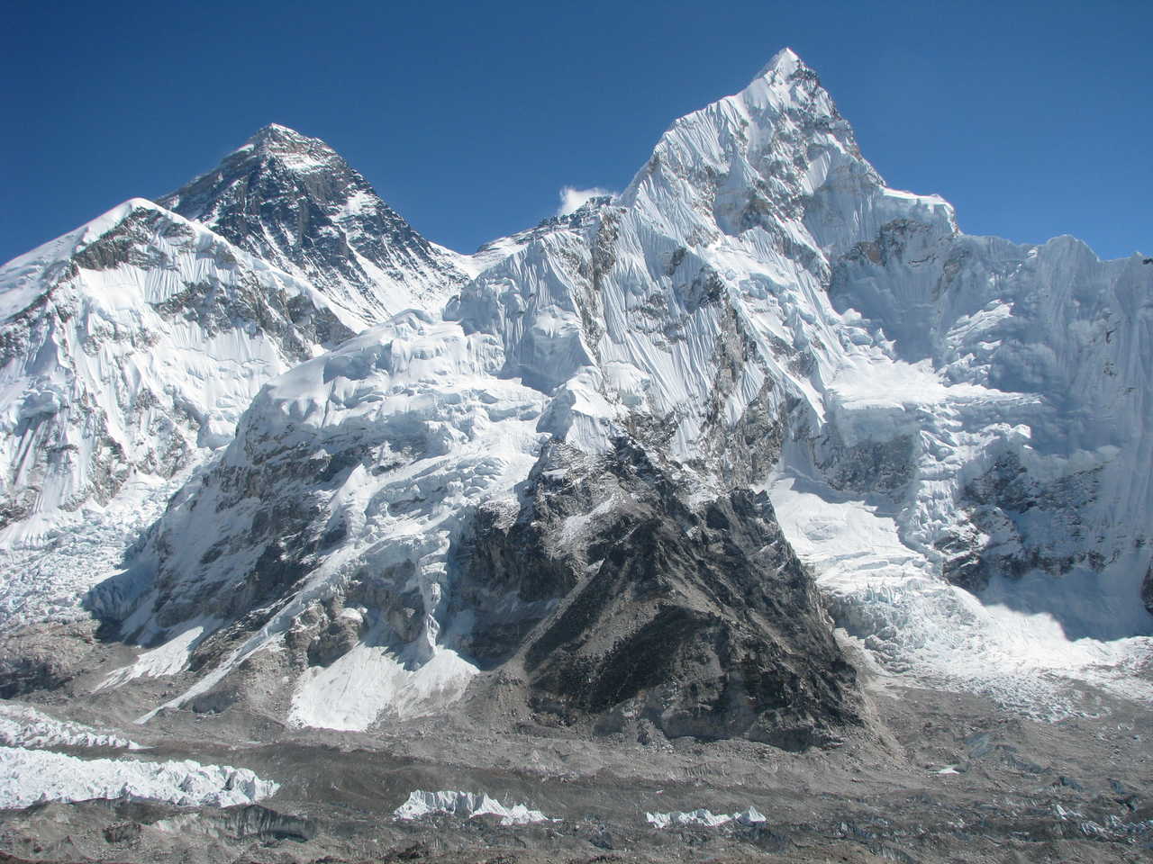 Panorama sur le massif de l'Everest, depuis le Kala Pattar