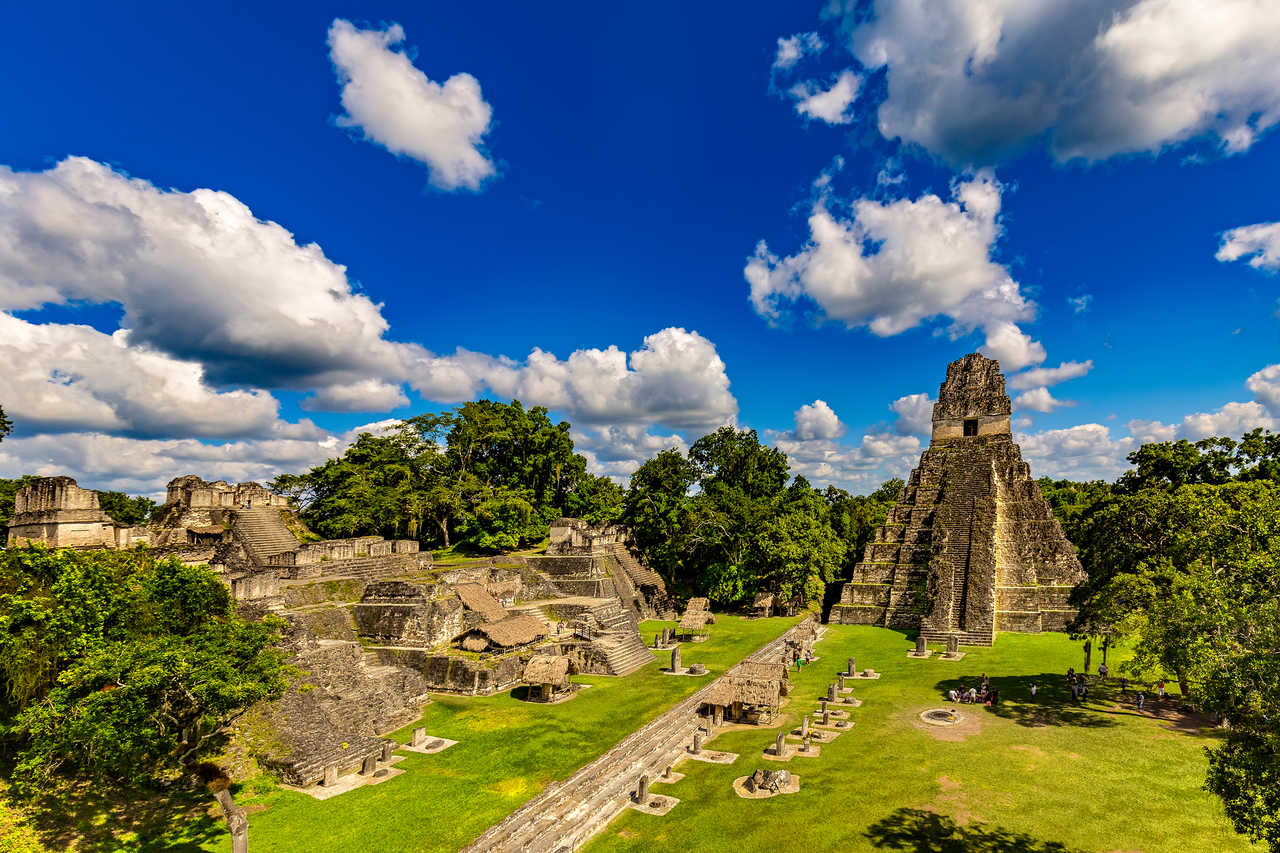 Parc National de Tikal à Petén au Guatemala