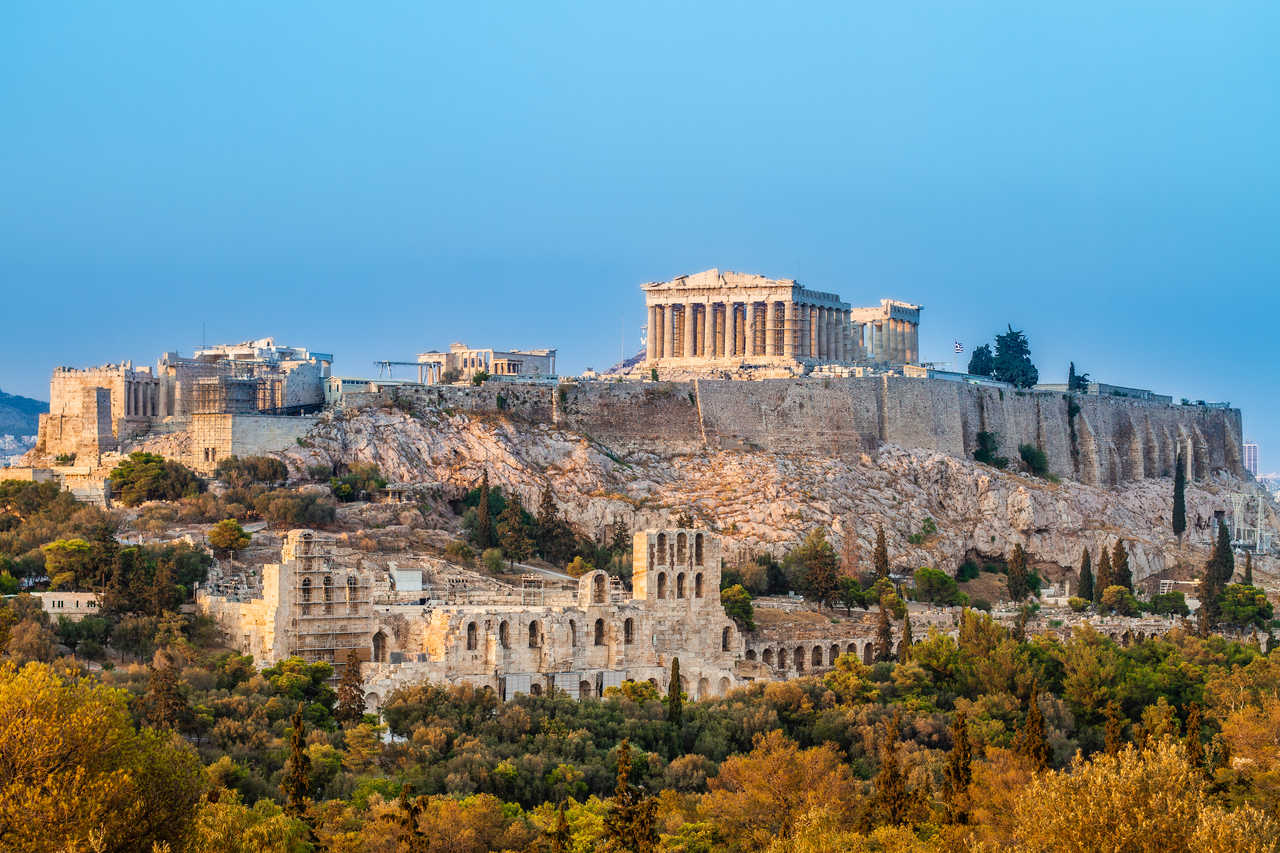 Parthénon, Acropole d'Athènes, Grèce
