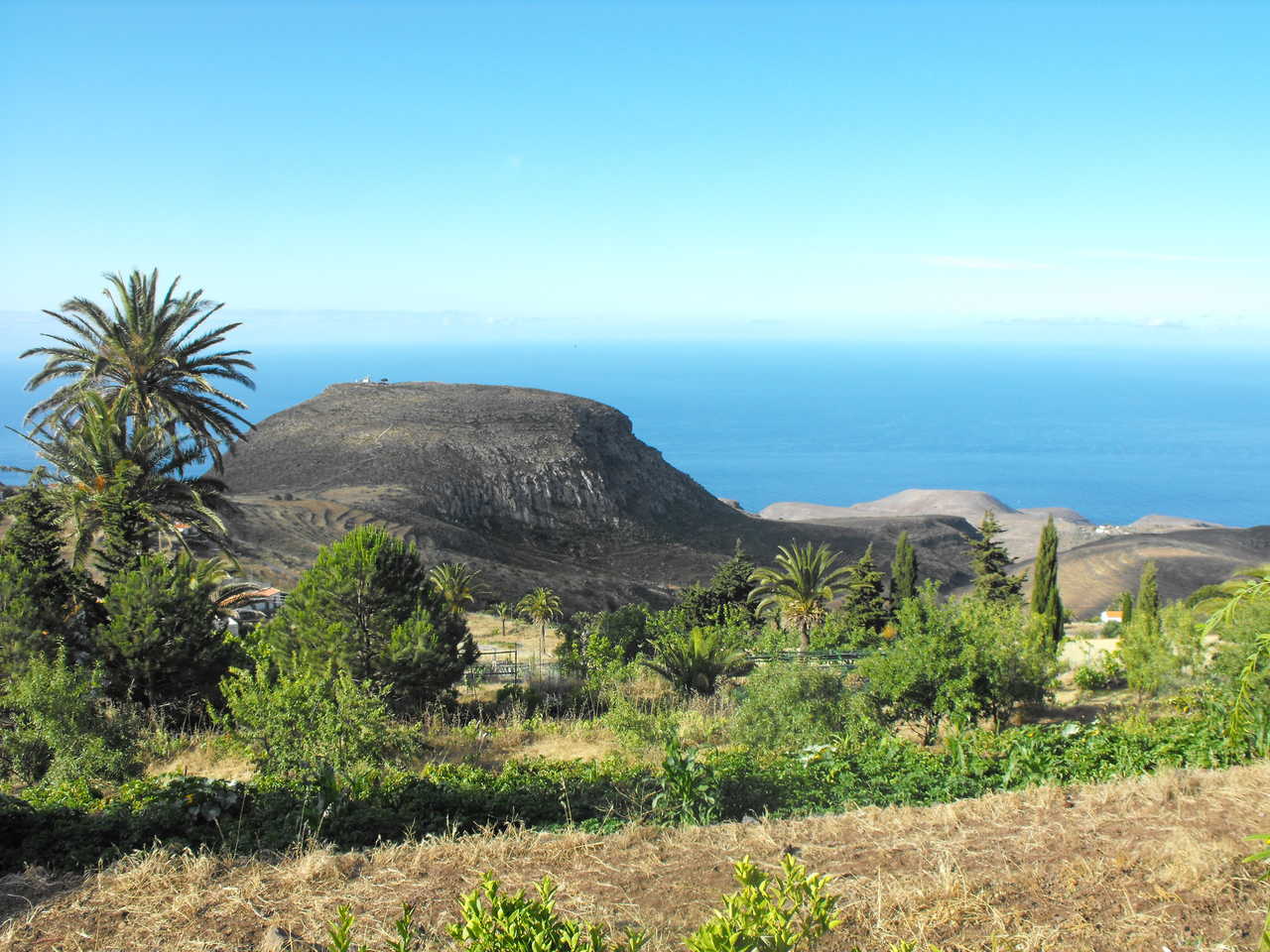 Paysage de la Gomera aux Canaries