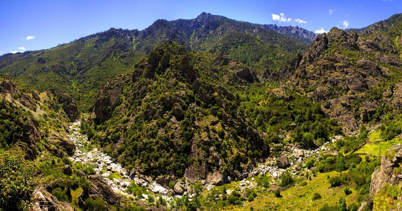 Paysage sur GR20 nord