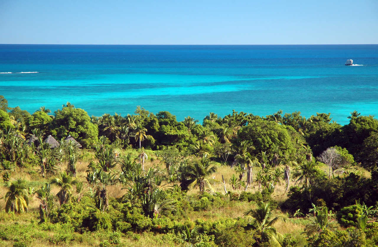 Paysages de la côte nord de Madagascar