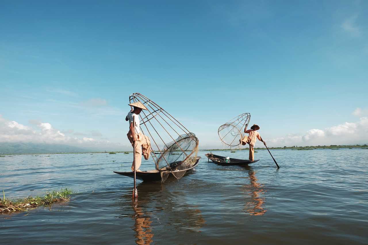 Pécheurs au lac Inle