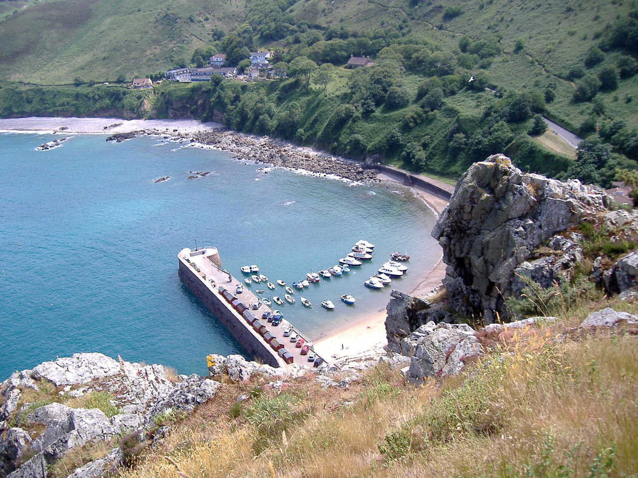 petit port vue de haut