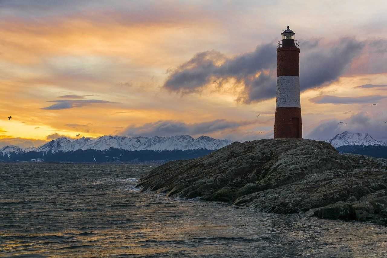 Phare Eclaireurs Canal Beagle Ushuaia Terre de Feu Patagonie Argentine