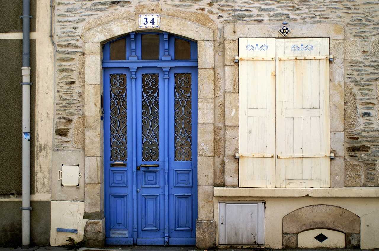 Photo d'une façade à Cherbourg, France