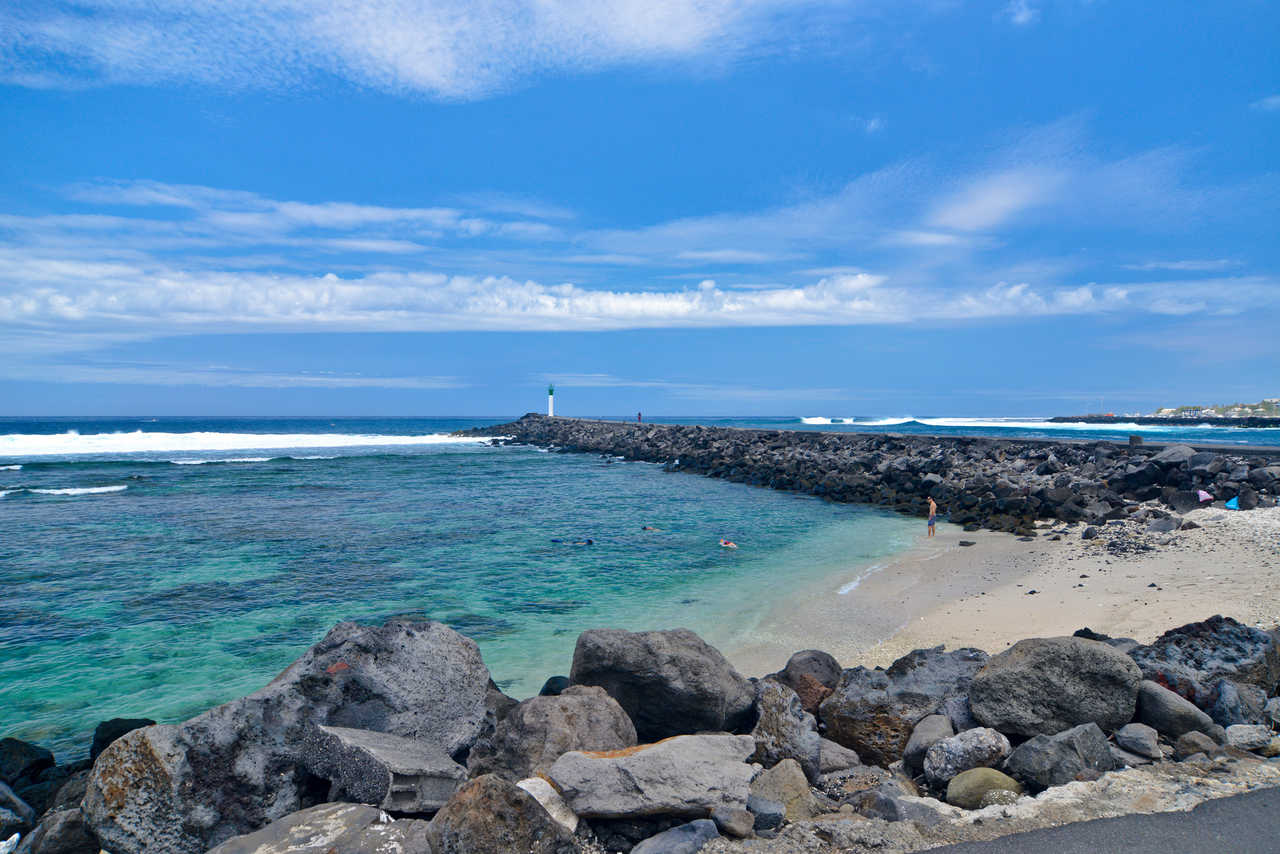 Plage de Terre Sainte, Ile de La Réunion