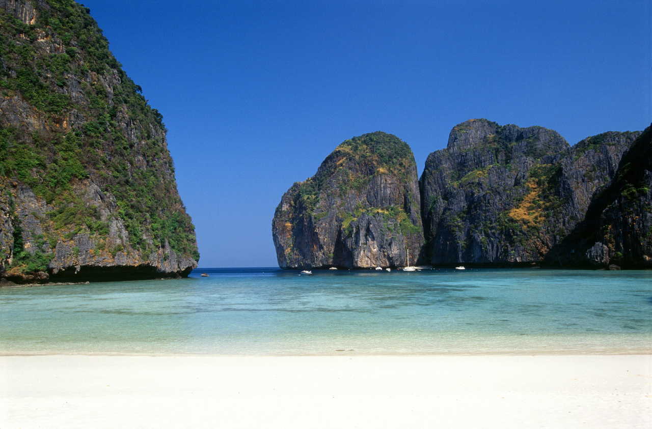 Plage du sud de la Thaïlande