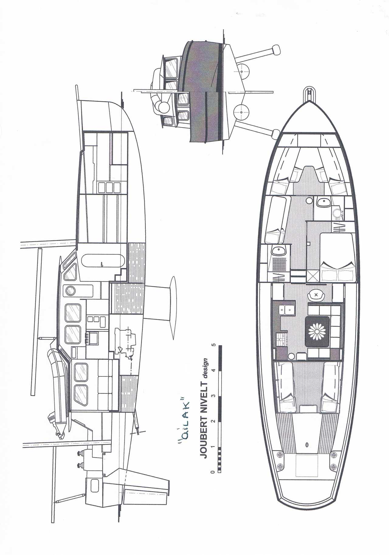Plan de bateau du bateau Amarok