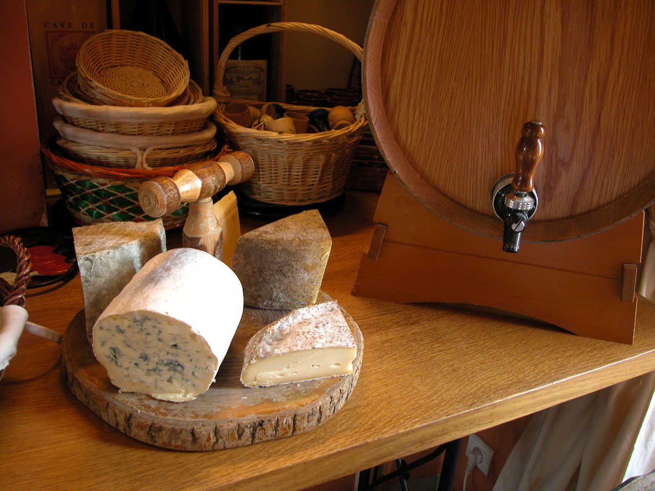 Plateau de fromage du Massif Central
