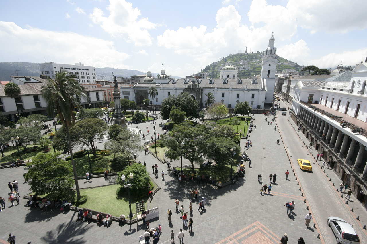 Placa de l'Independence, Quito, Equateur