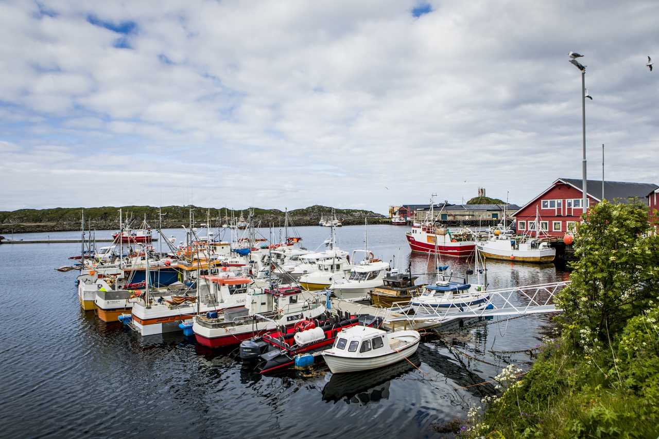 Port de pêche en Norvège