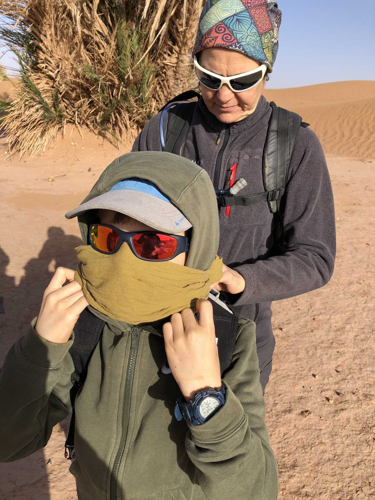 Protection du cheich, Maroc