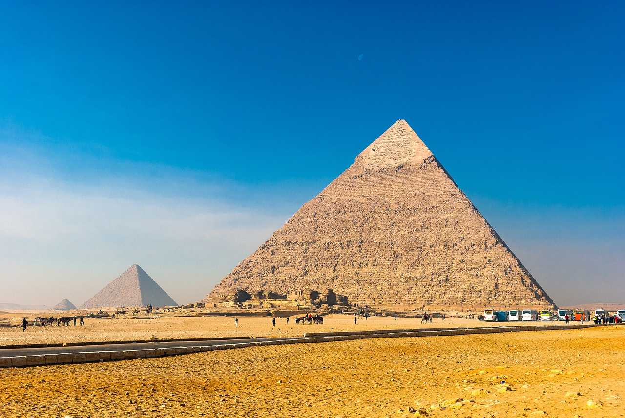 Pyramides de Guizeh, Le Caire, Egypte