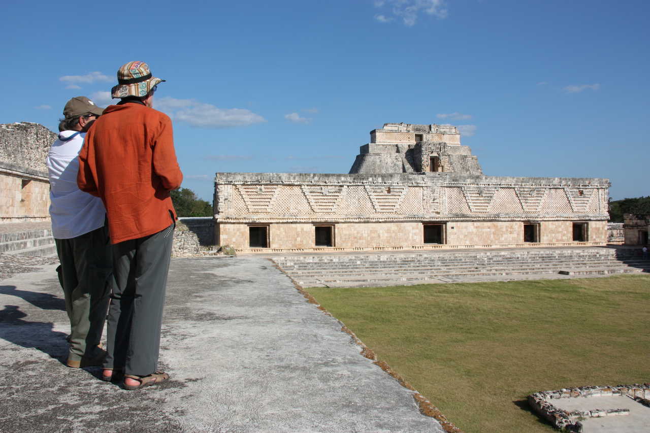 Quadrilatère des Nonnes Site historique à Uxmal, Mexique
