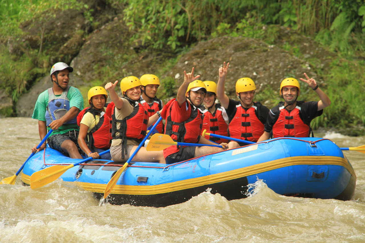 descente du rio Pacuare en raft