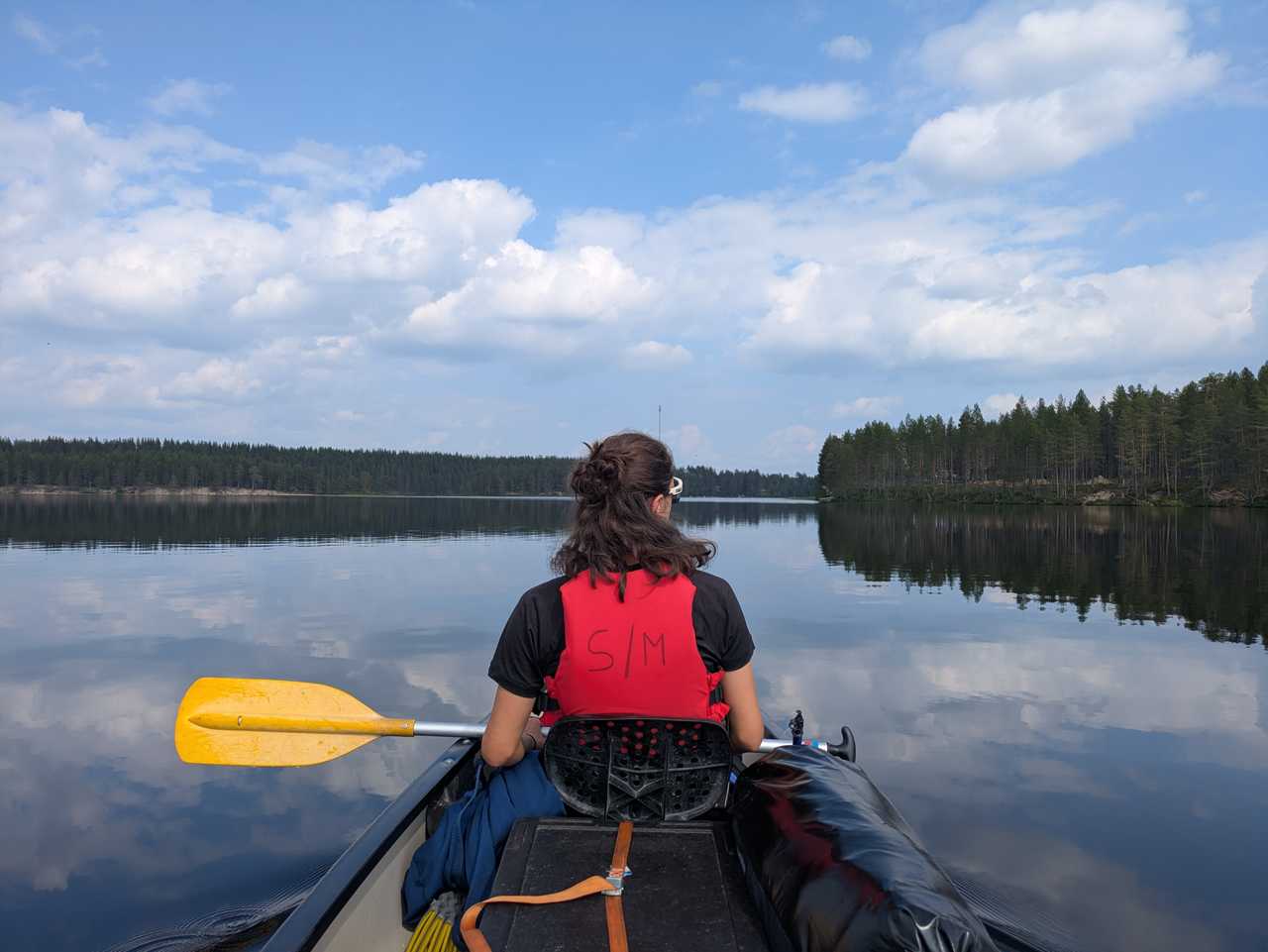 Raid canoé sur 2 jours avec bivouac en Finlande