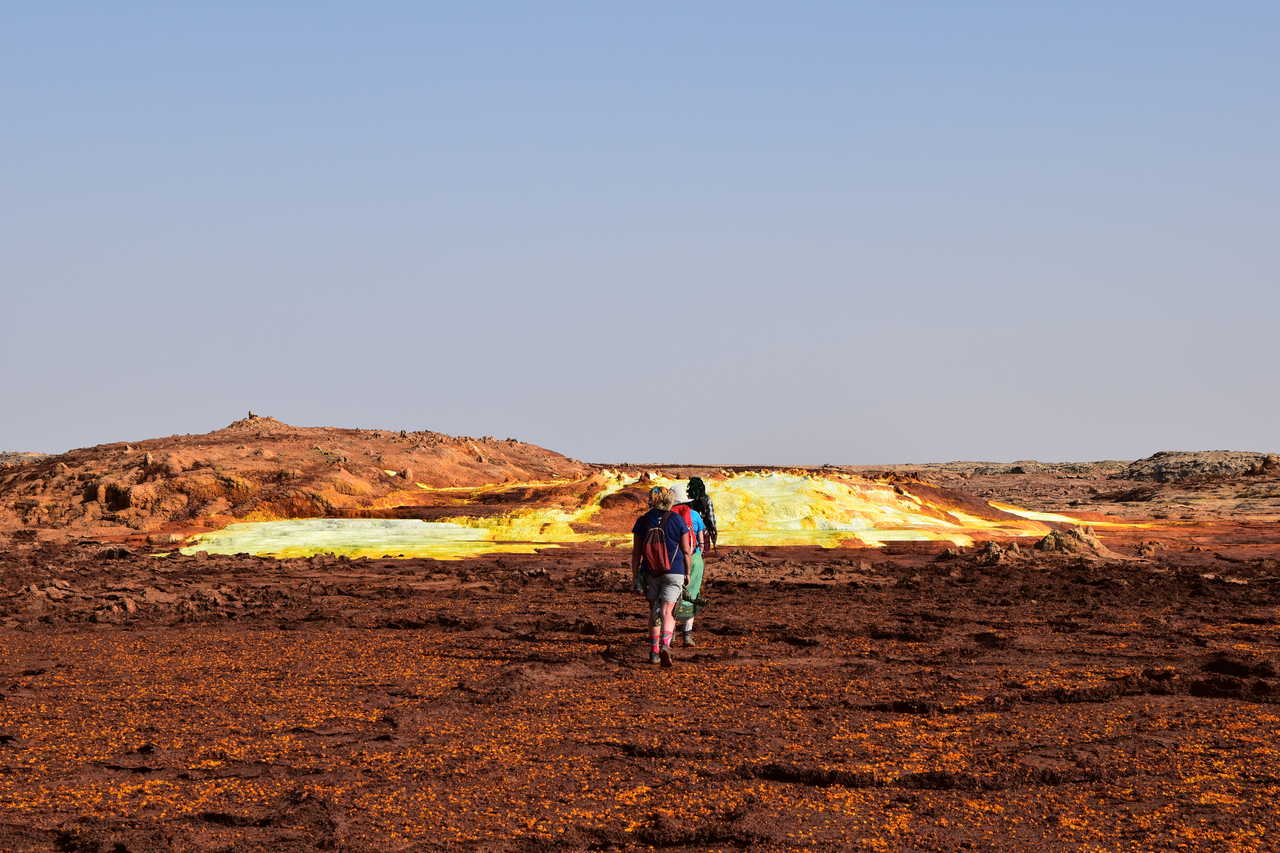 Randonné dans la dépression du Danakil