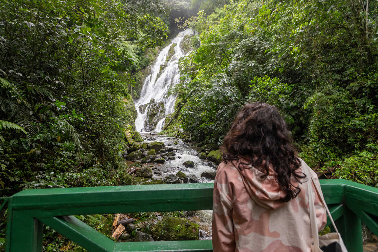 randonnée à la cascade Chorro el Macho dans la Valle de Anton au Panama