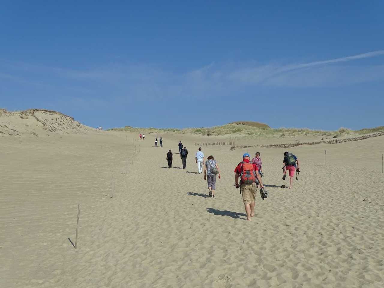 Randonnée à la plage