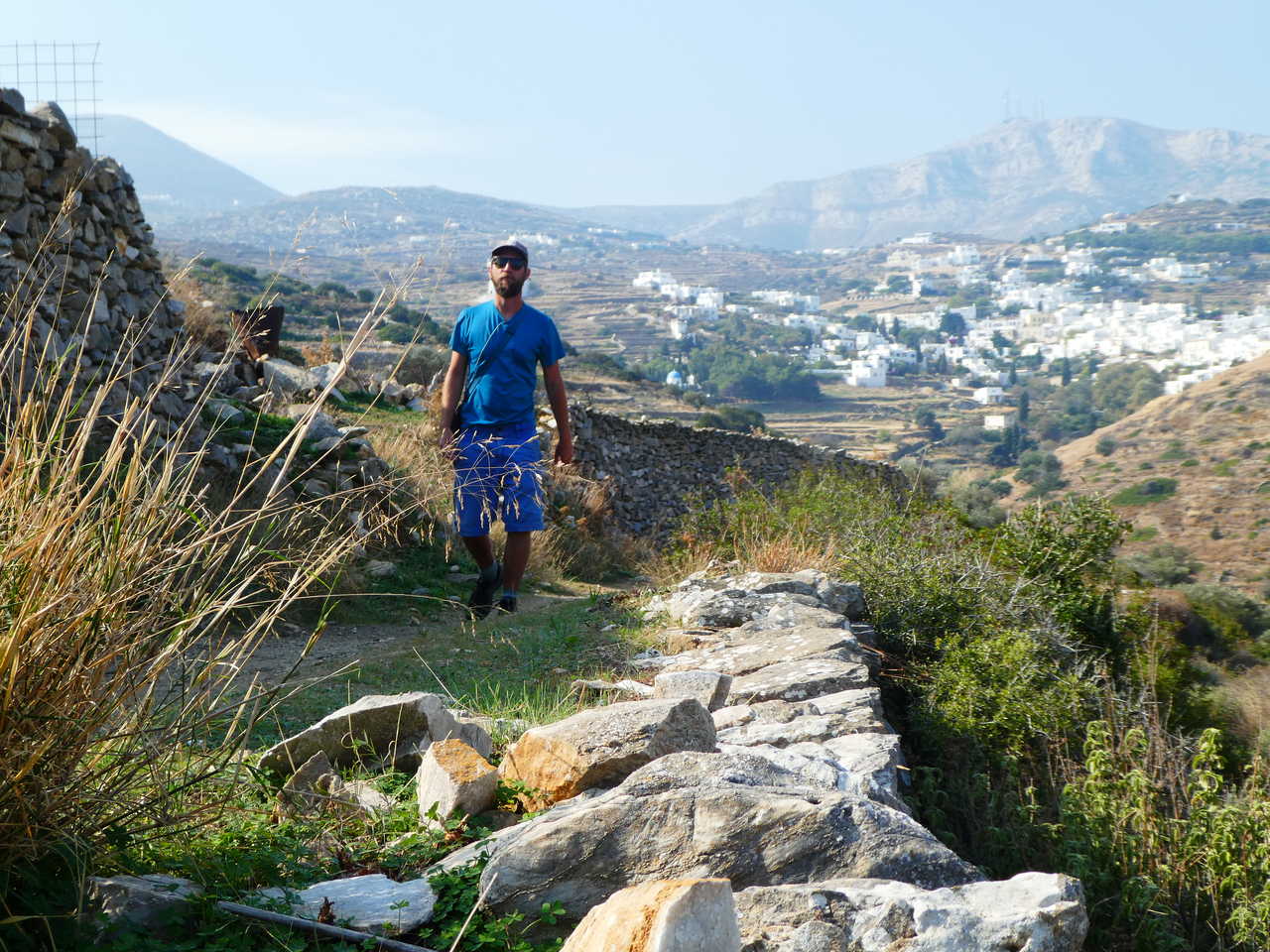 Randonnée à Paros, les sentiers muletiers, Cyclades