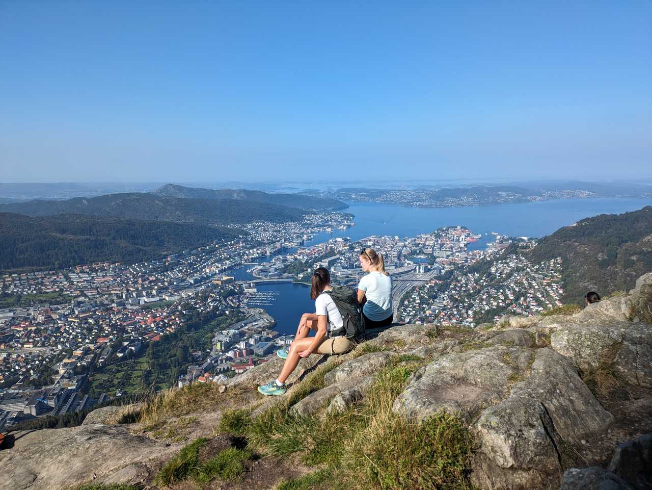 Randonnée au dessus de Bergen