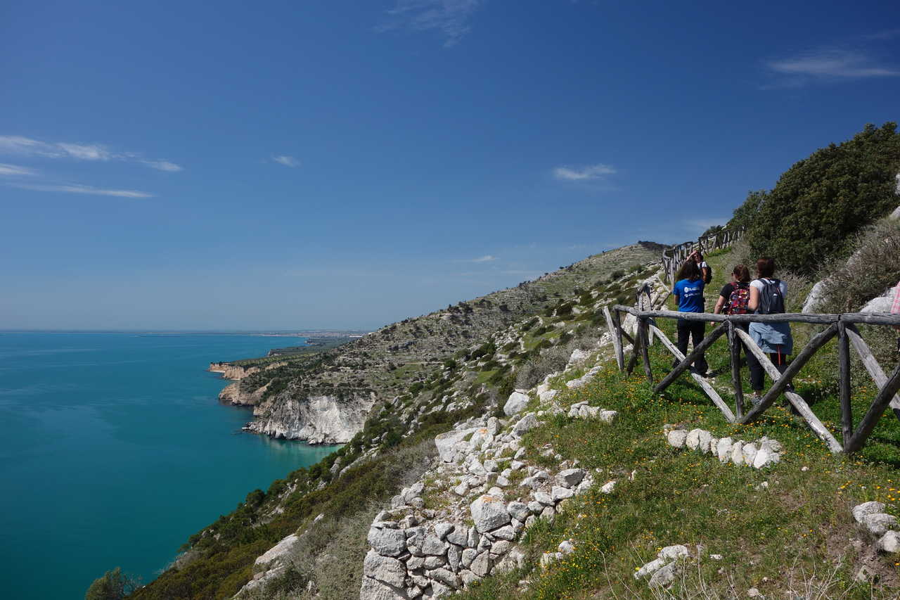 Randonnée dans le Gargano en Italie