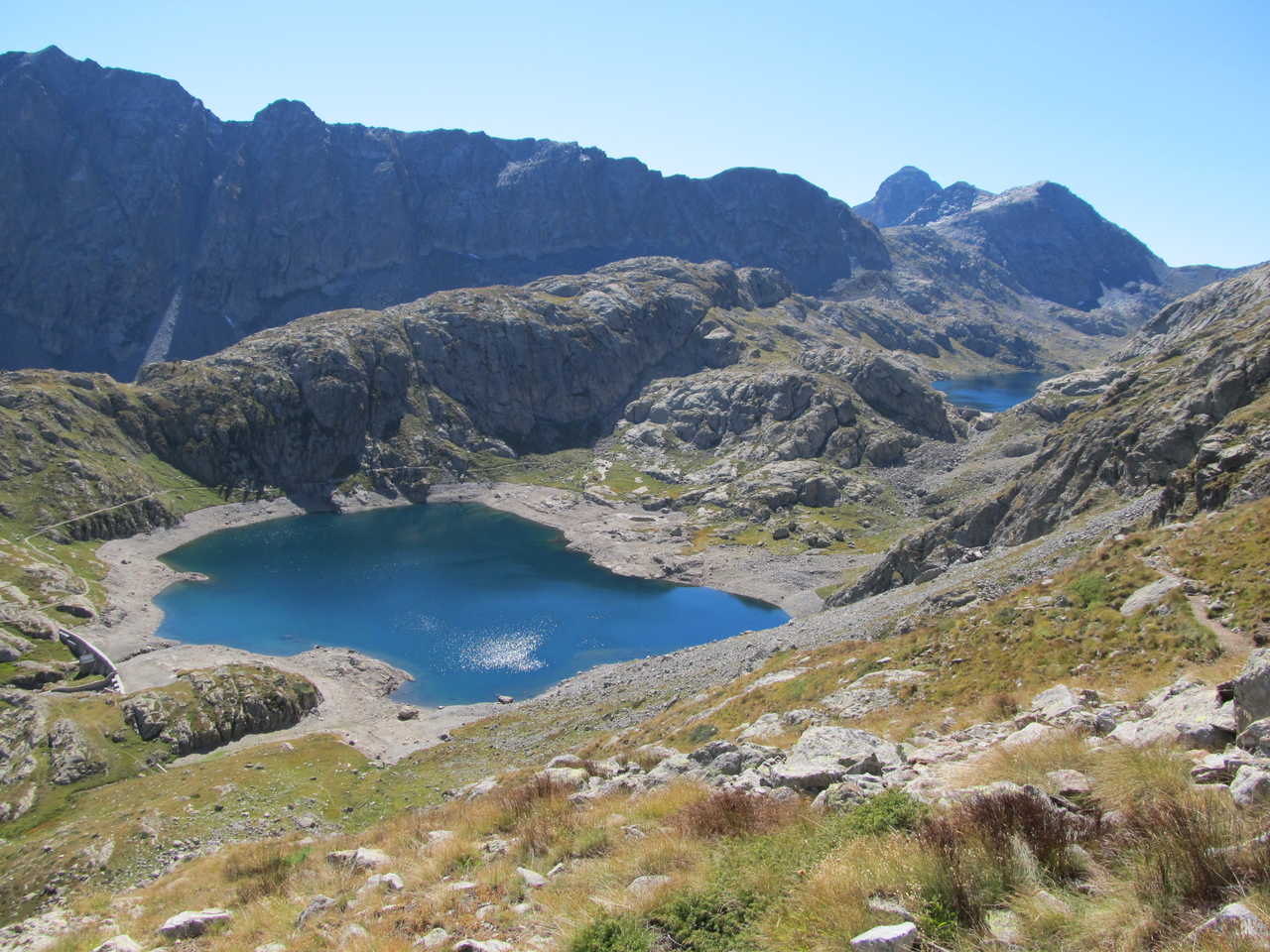 Randonnée dans le Mercantour, Alpes, France