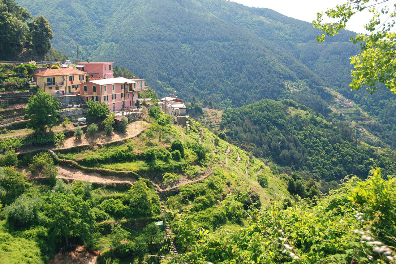 Randonnée dans le parc des Cinque Terre en Italie