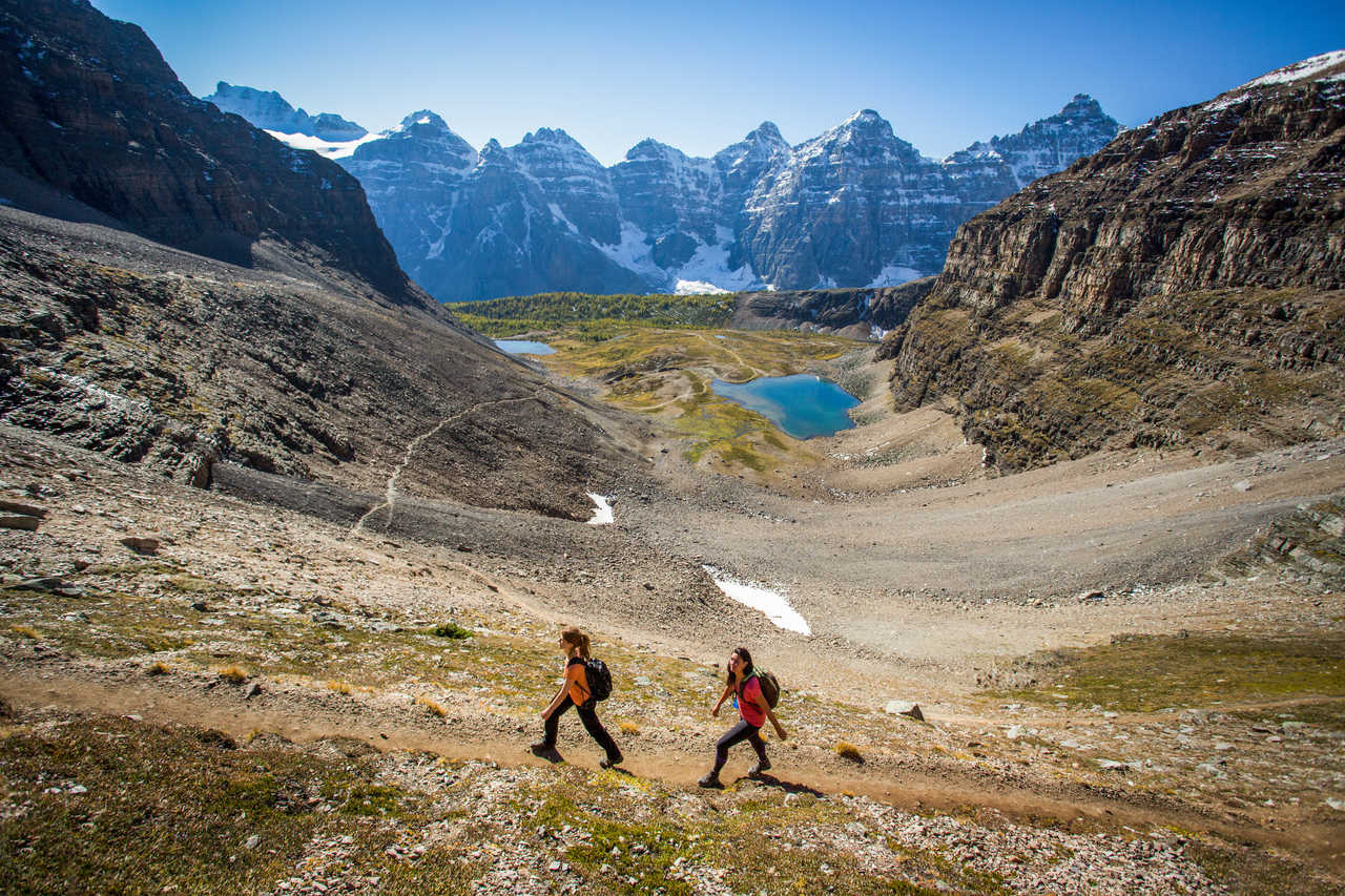 Randonnée dans les Rocheuses canadiennes